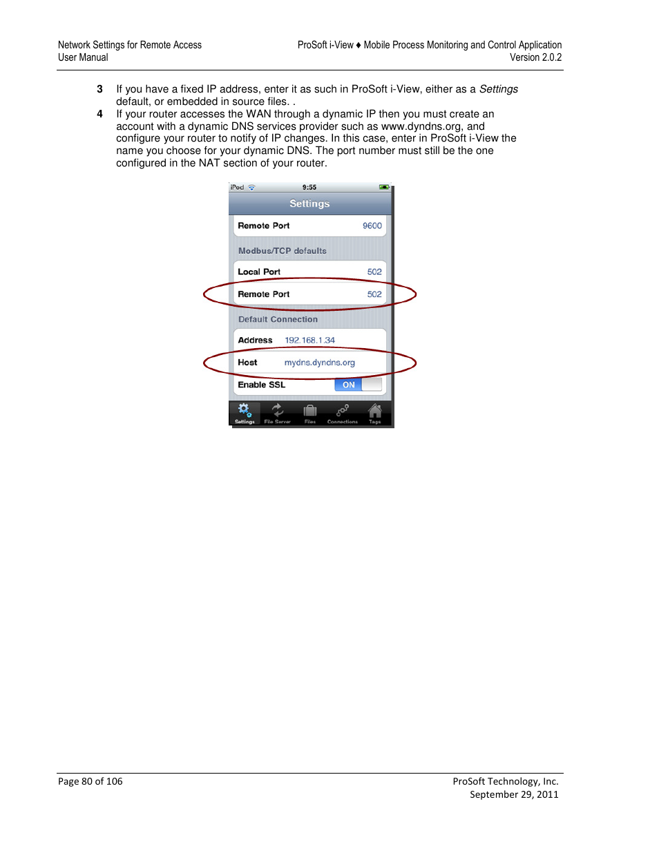 ProSoft Technology ProSoft i-View User Manual | Page 80 / 106