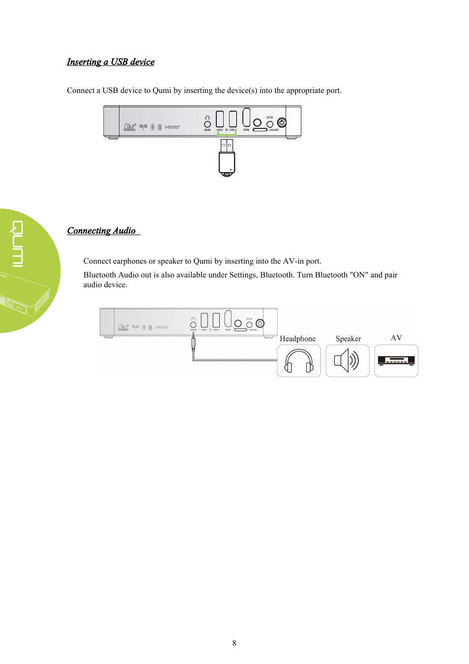 Vivitek Qumi Q3 Plus User Manual | Page 14 / 52