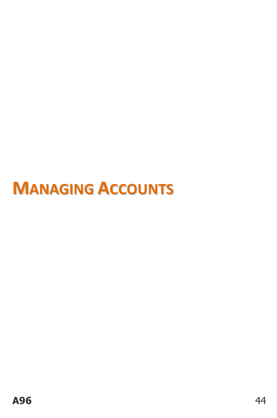 Anaging, Ccounts | Micromax Canvas Power User Manual | Page 44 / 56