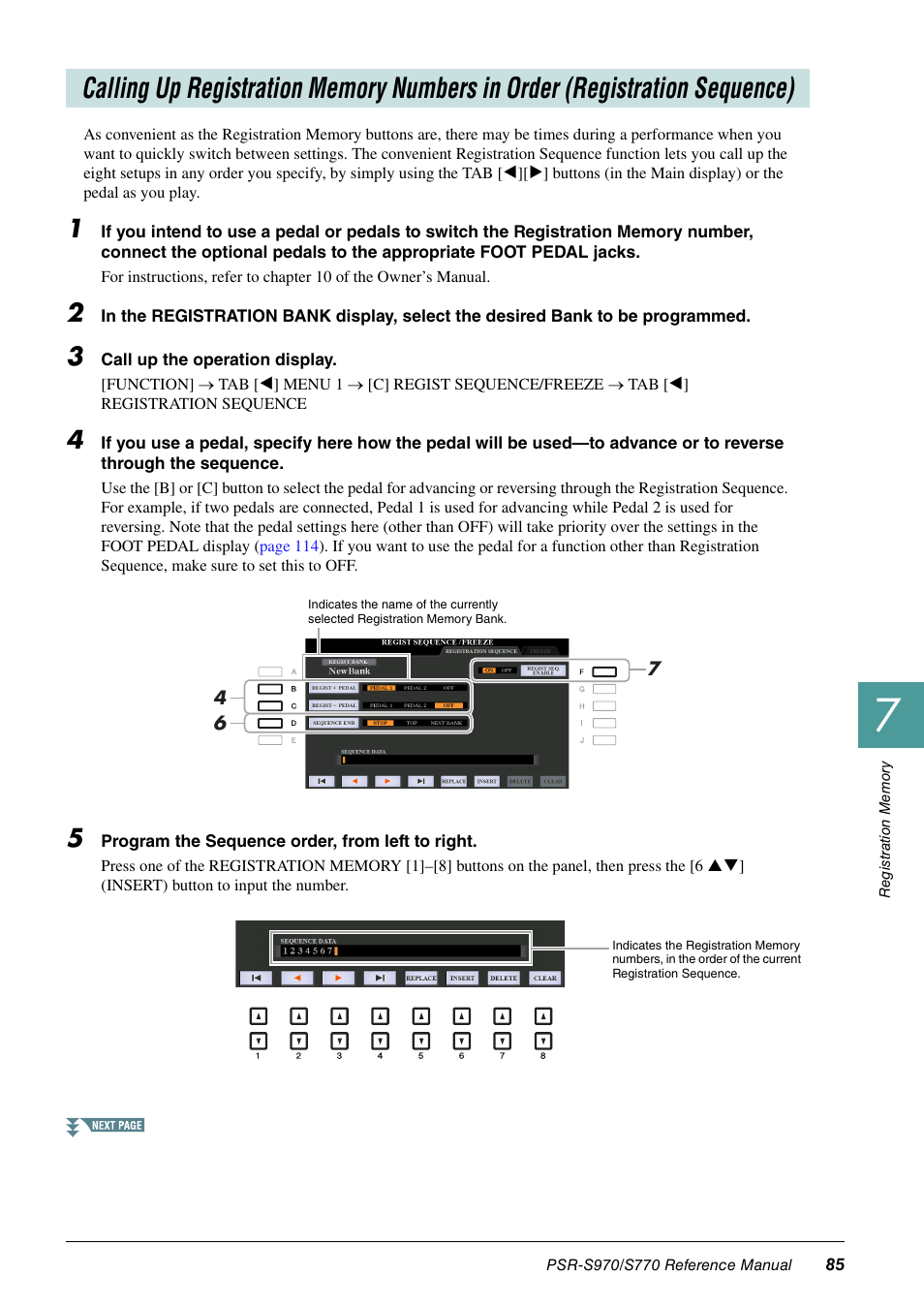 Yamaha PSR-S770 User Manual | Page 85 / 134