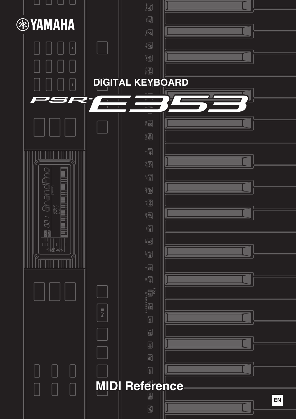 Yamaha PSR-E353 User Manual | 3 pages