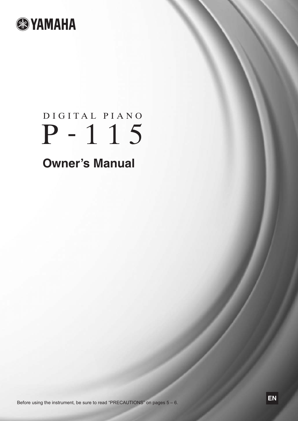 Yamaha P-115 User Manual | 32 pages