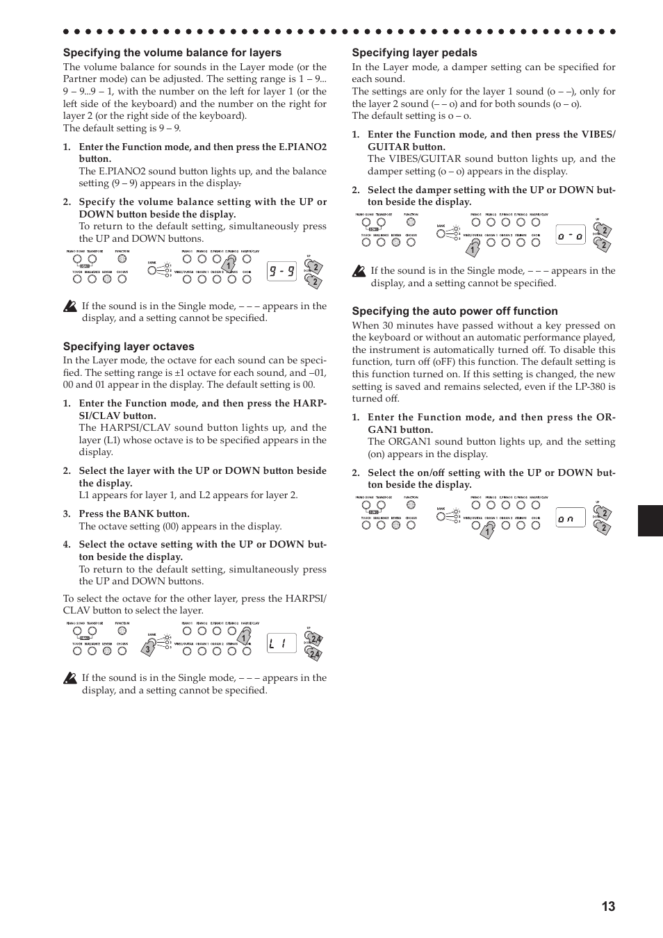 Refer to “specifying layer | KORG LP-380-73 User Manual | Page 13 / 71