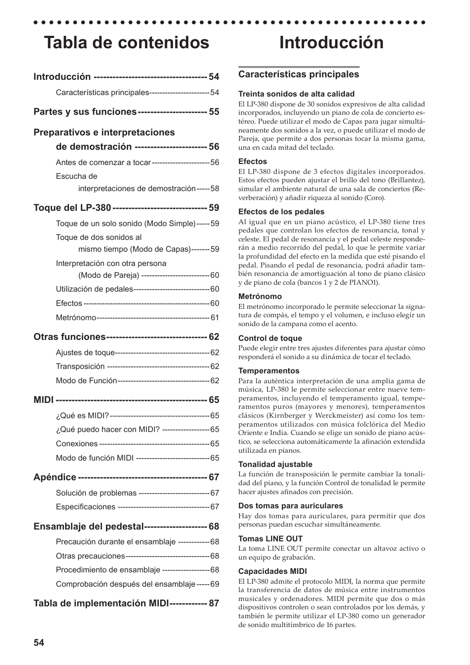 KORG LP-380-73 User Manual | Page 54 / 71