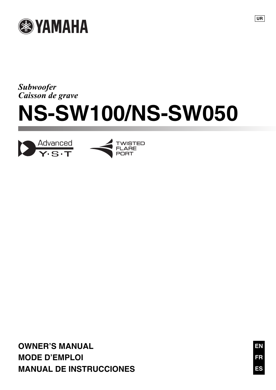 Yamaha NS-SW050 User Manual | 32 pages