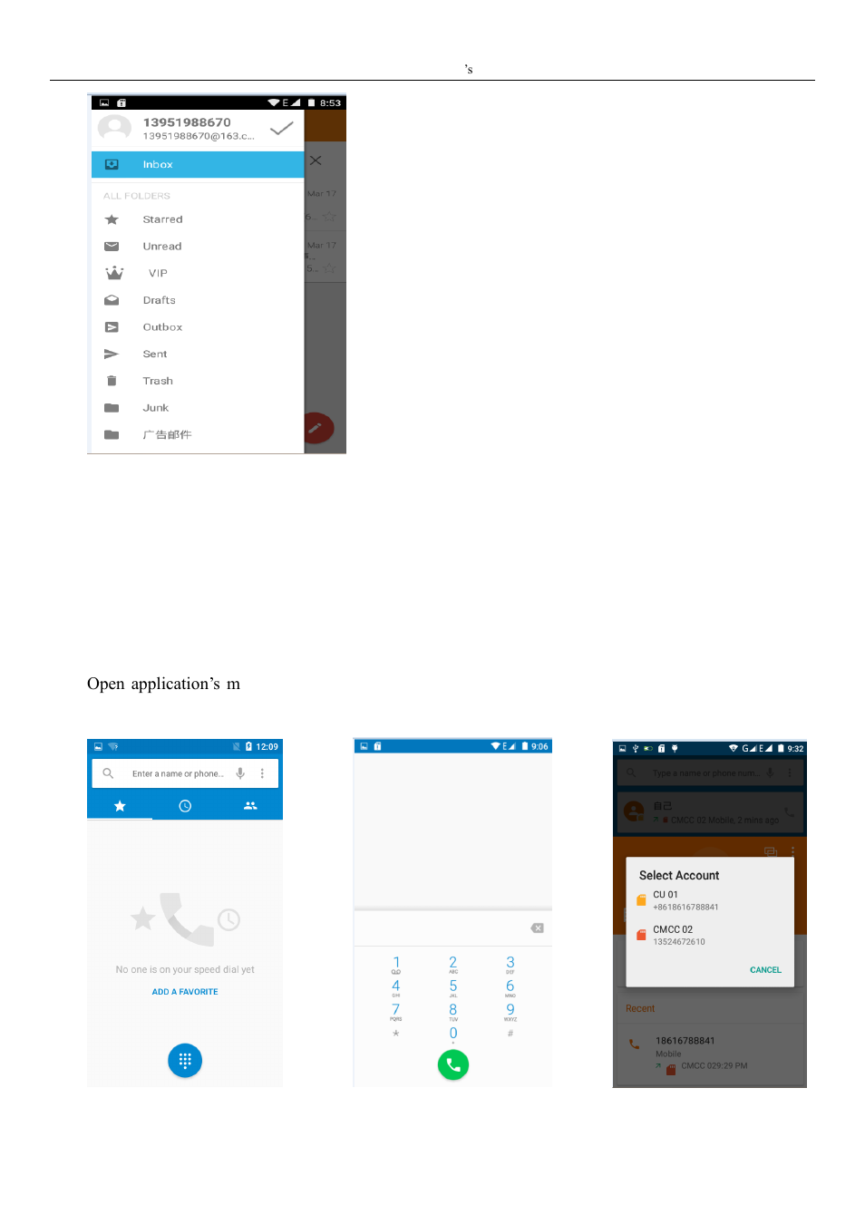 Dialling | UMIDIGI Touch User Manual | Page 11 / 49