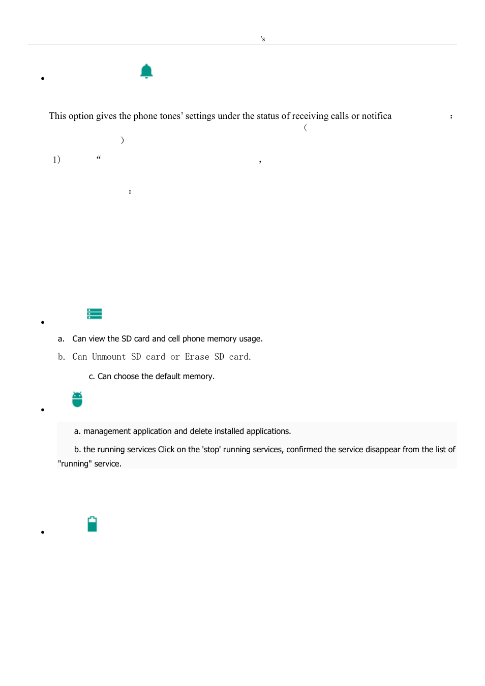 UMIDIGI Touch User Manual | Page 43 / 49