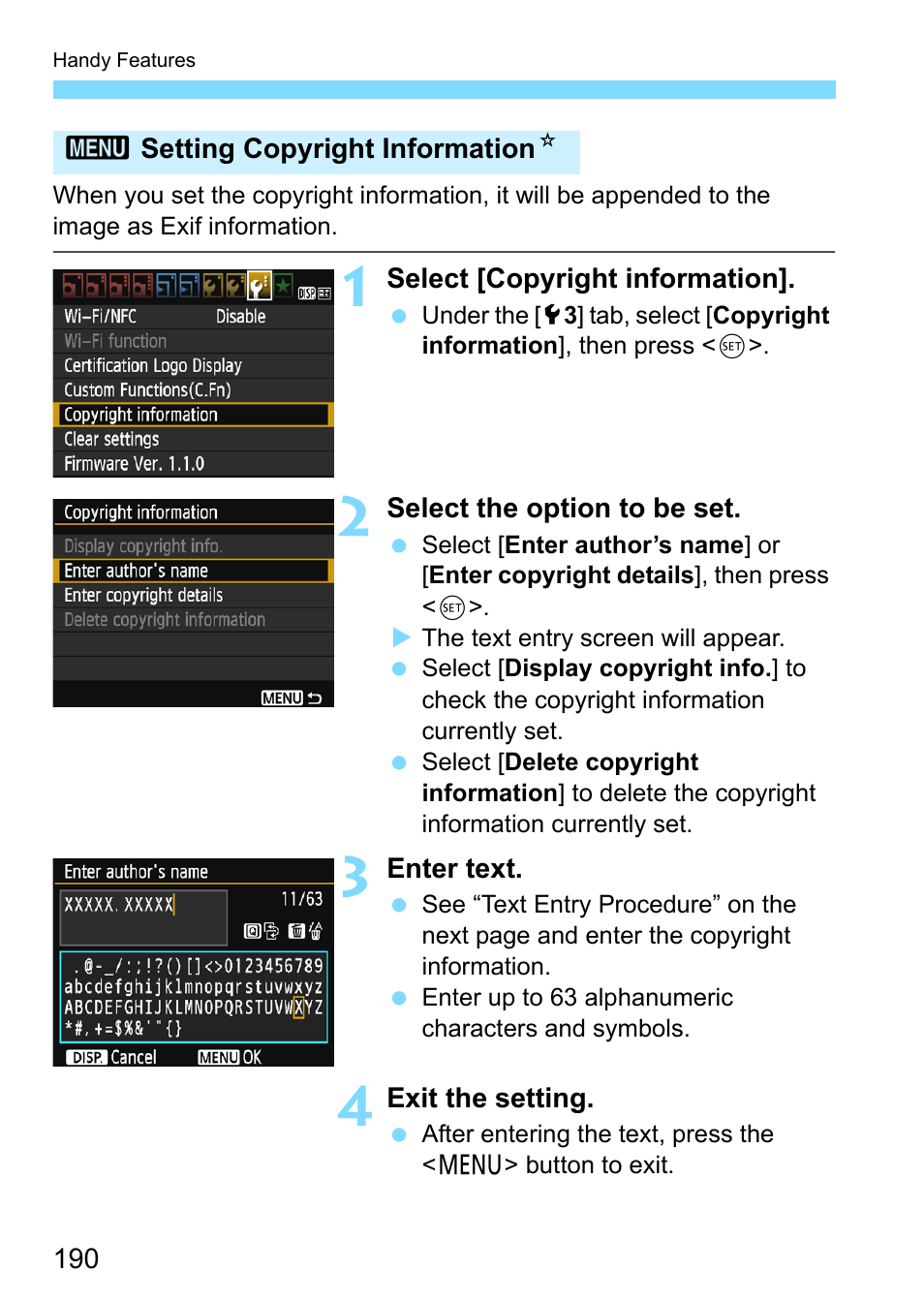 Canon EOS 1300D User Manual | Page 190 / 326