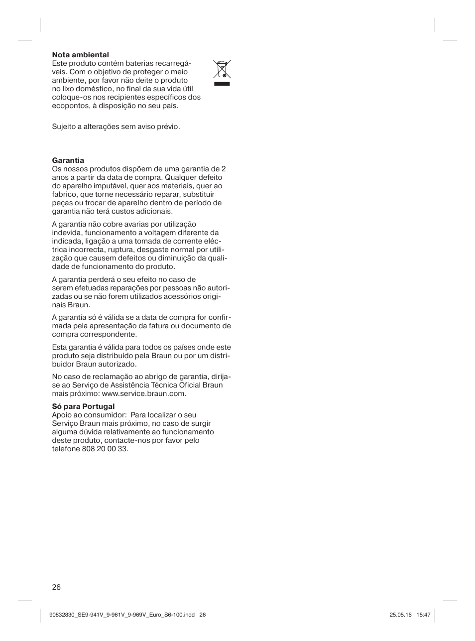 Braun Silk-épil 9 SkinSpa  5377 User Manual | Page 25 / 97