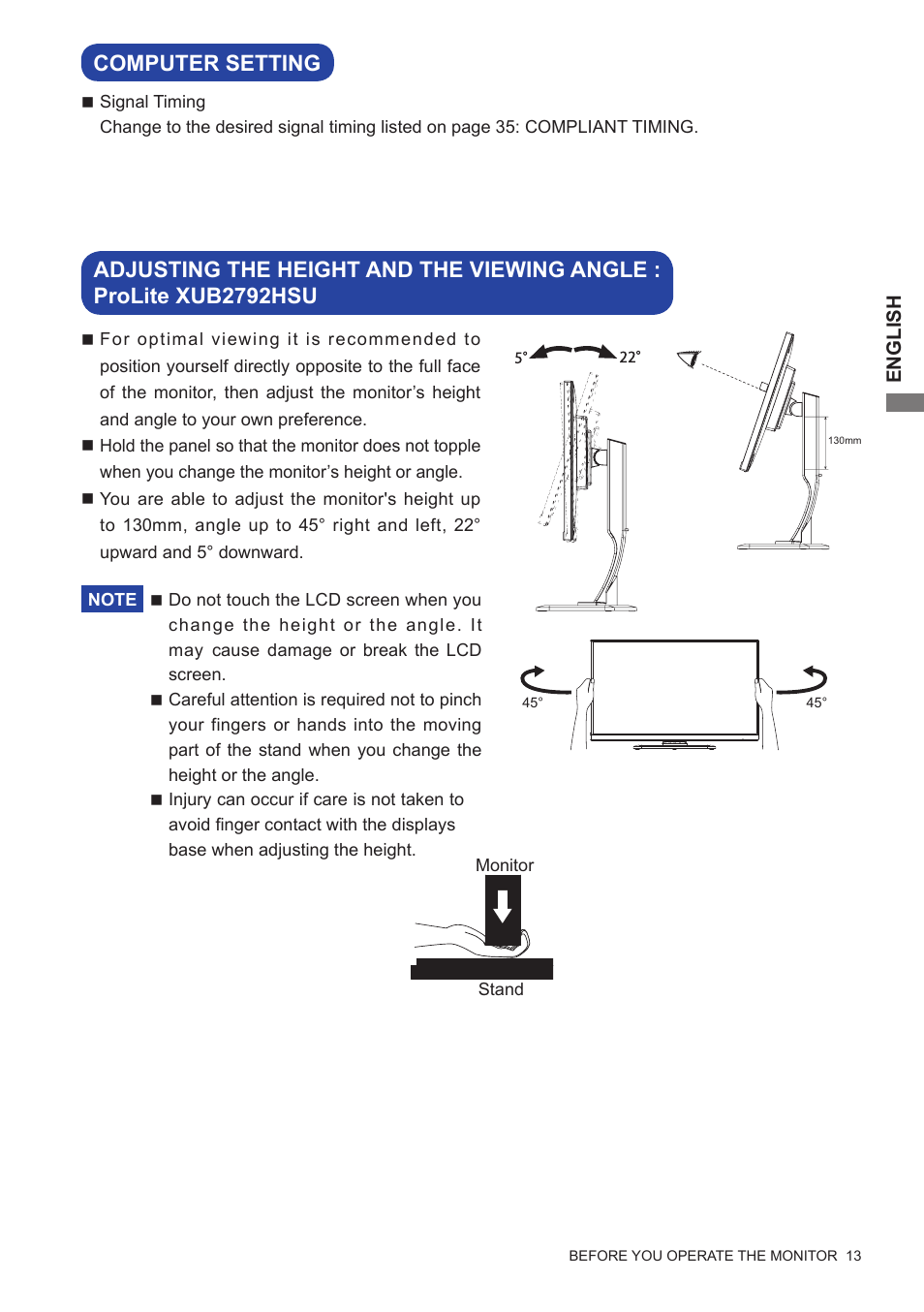 Iiyama xub2792hsu User Manual | Page 18 / 40