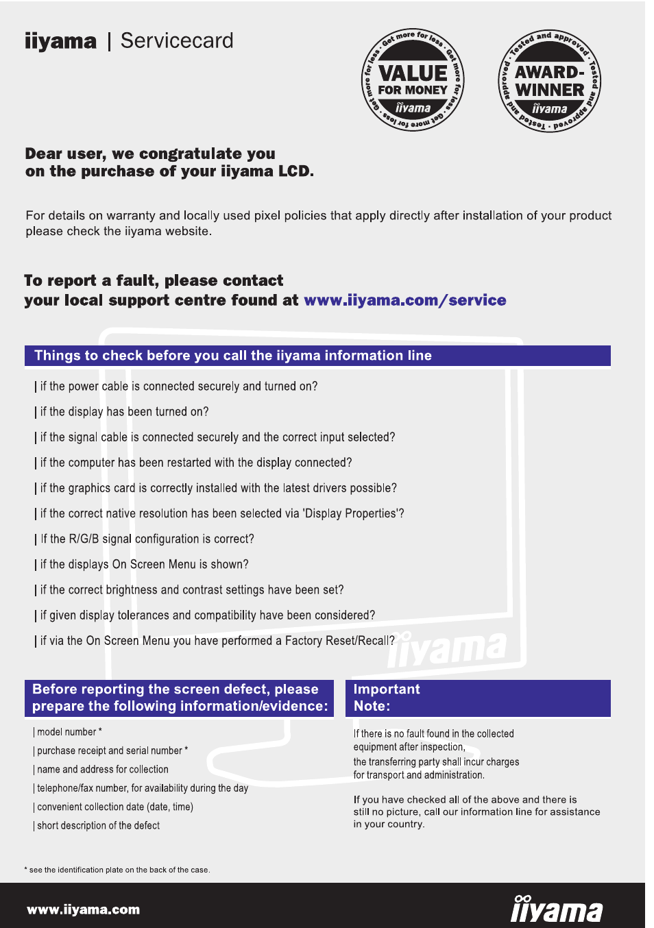 Iiyama xub2792hsu User Manual | Page 2 / 40