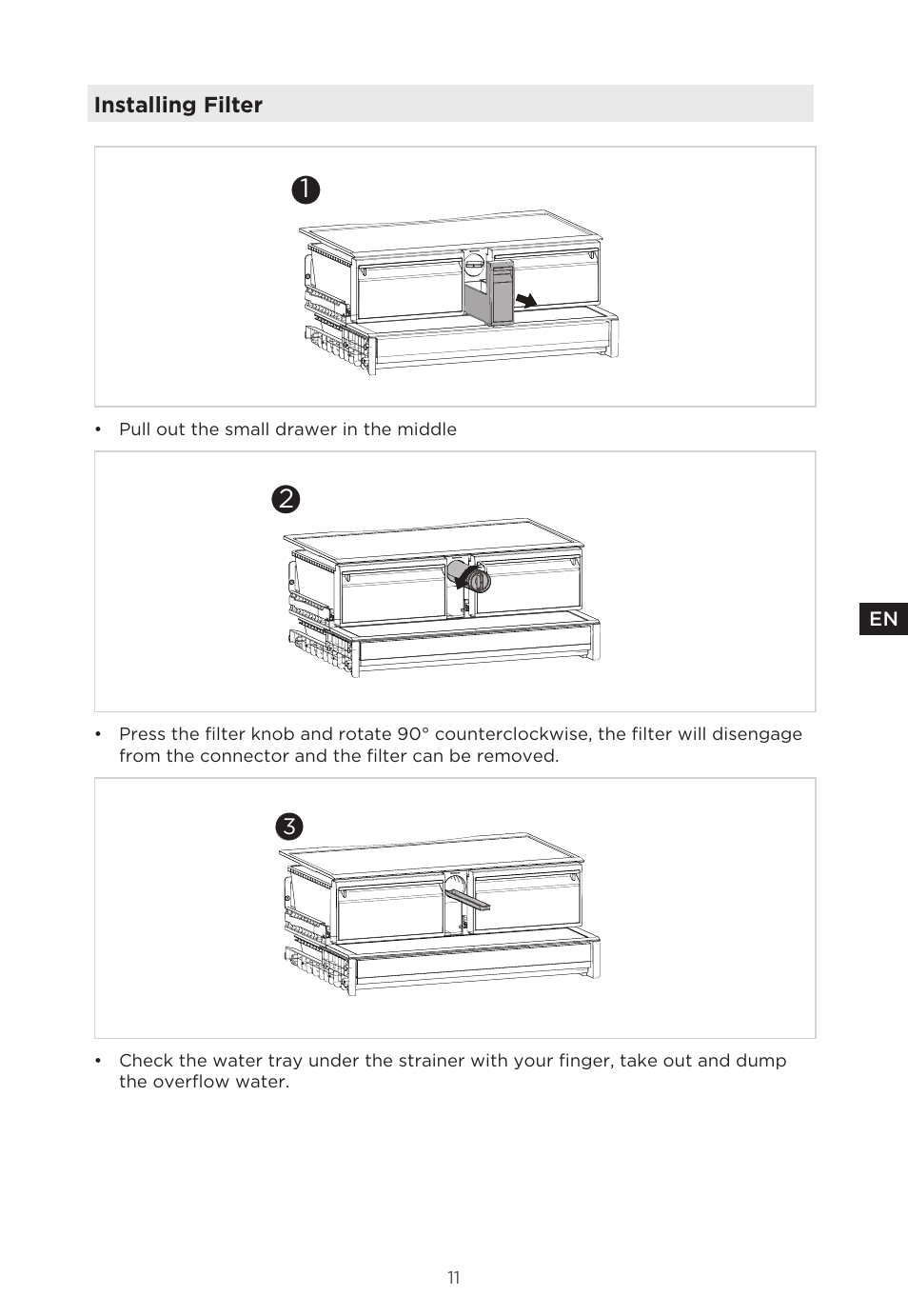 MIDEA 29.3 cu. ft. French Door Bottom Freezer User Manual | Page 11 / 88