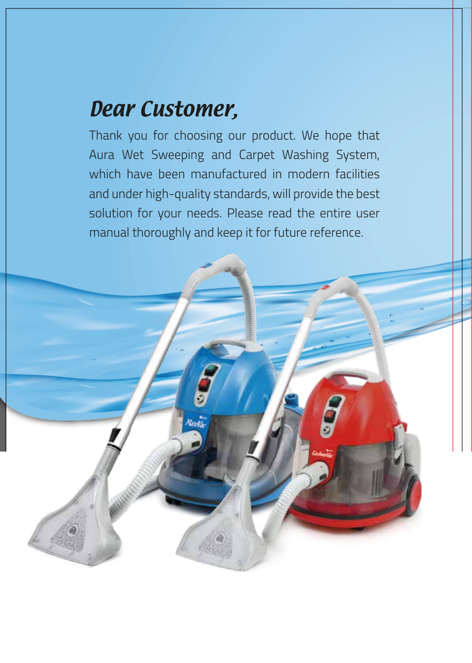 Dear customer | İhlas Aura MaxiVac User Manual | Page 2 / 12