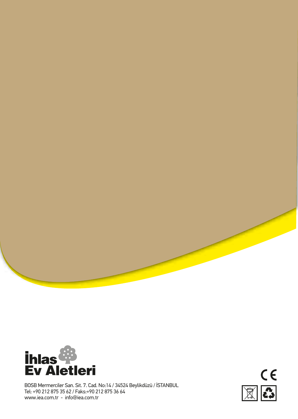 İhlas Aura Wdry Wet & Dry User Manual | Page 8 / 8