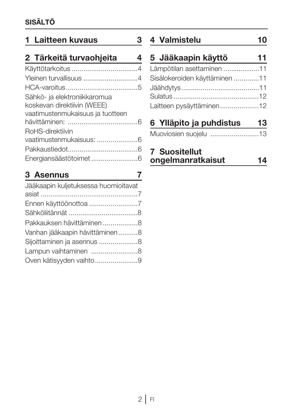 GRAM KS 3315-93 X/1 User Manual | Page 52 / 84