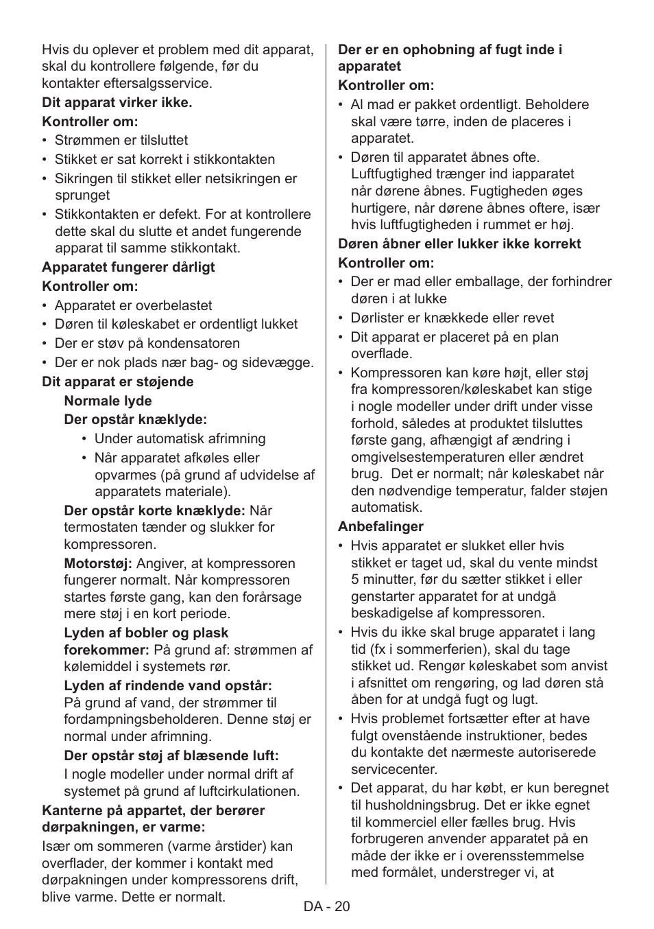 GRAM 49SK 4186 F User Manual | Page 21 / 112