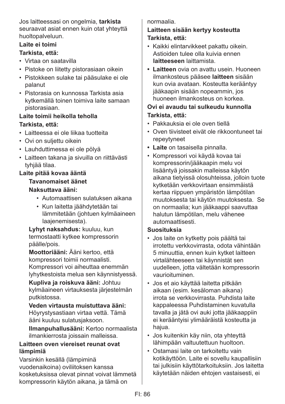 GRAM 49SK 4186 F User Manual | Page 87 / 112