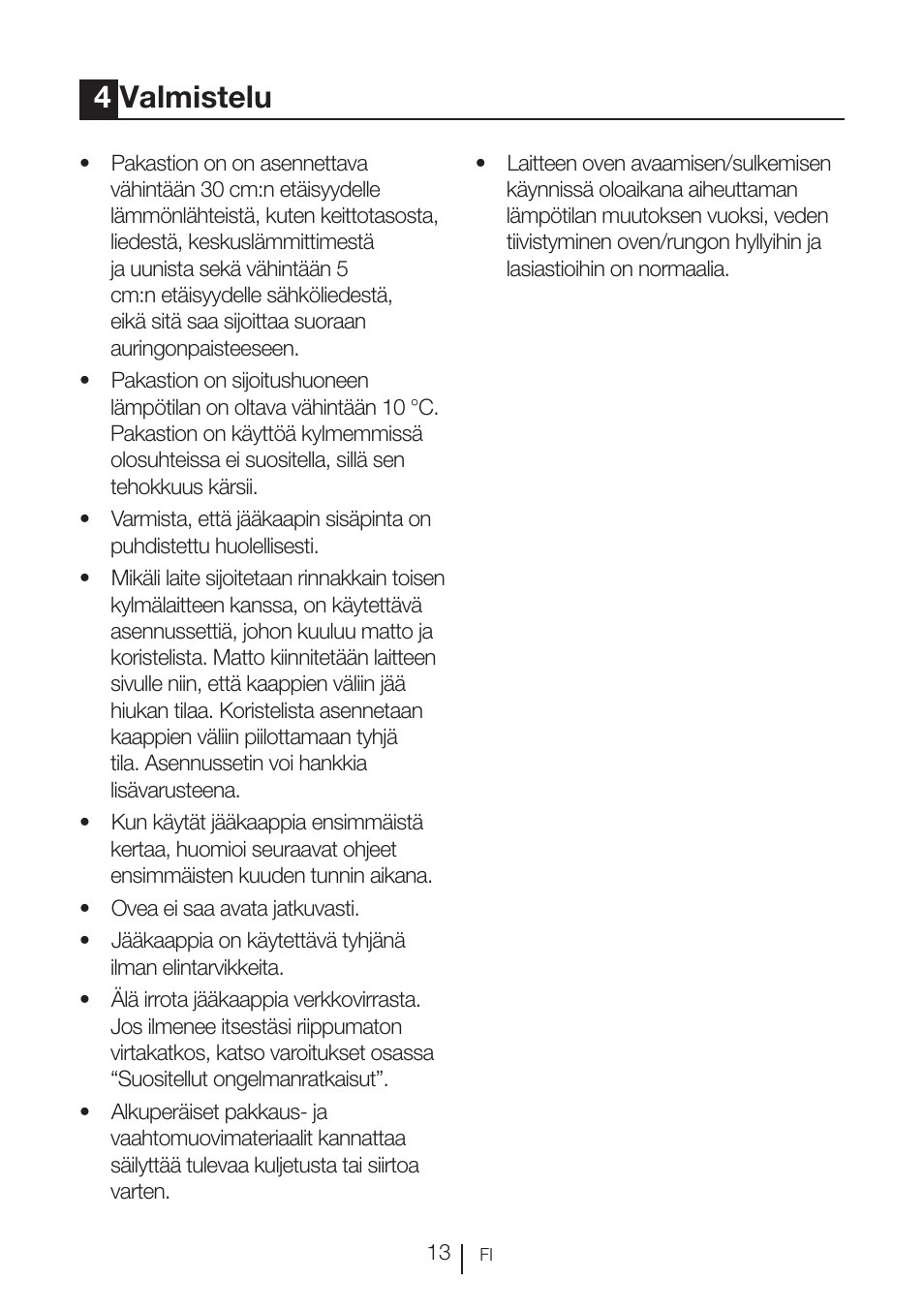 4valmistelu | GRAM KSU 3136-50/1 User Manual | Page 68 / 113