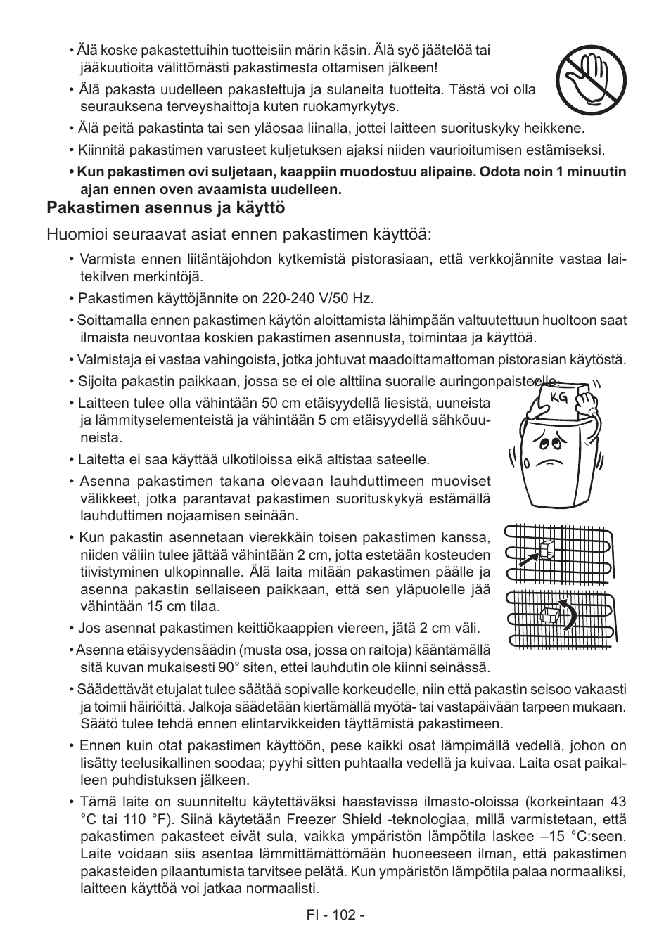 GRAM FS 481864 N (v)/1 User Manual | Page 103 / 122