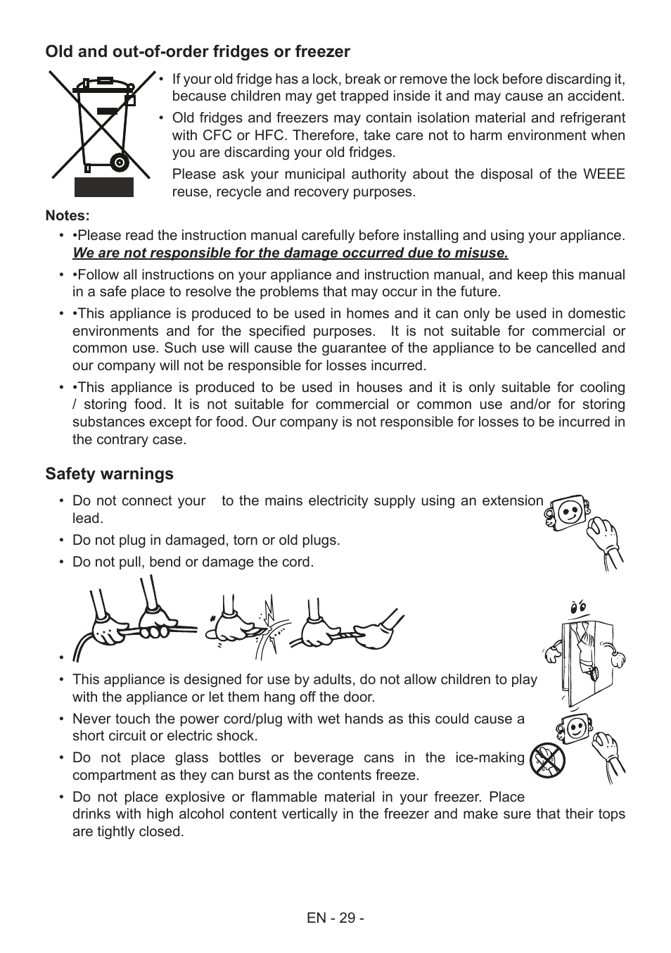 GRAM FS 481864 N (v)/1 User Manual | Page 30 / 122