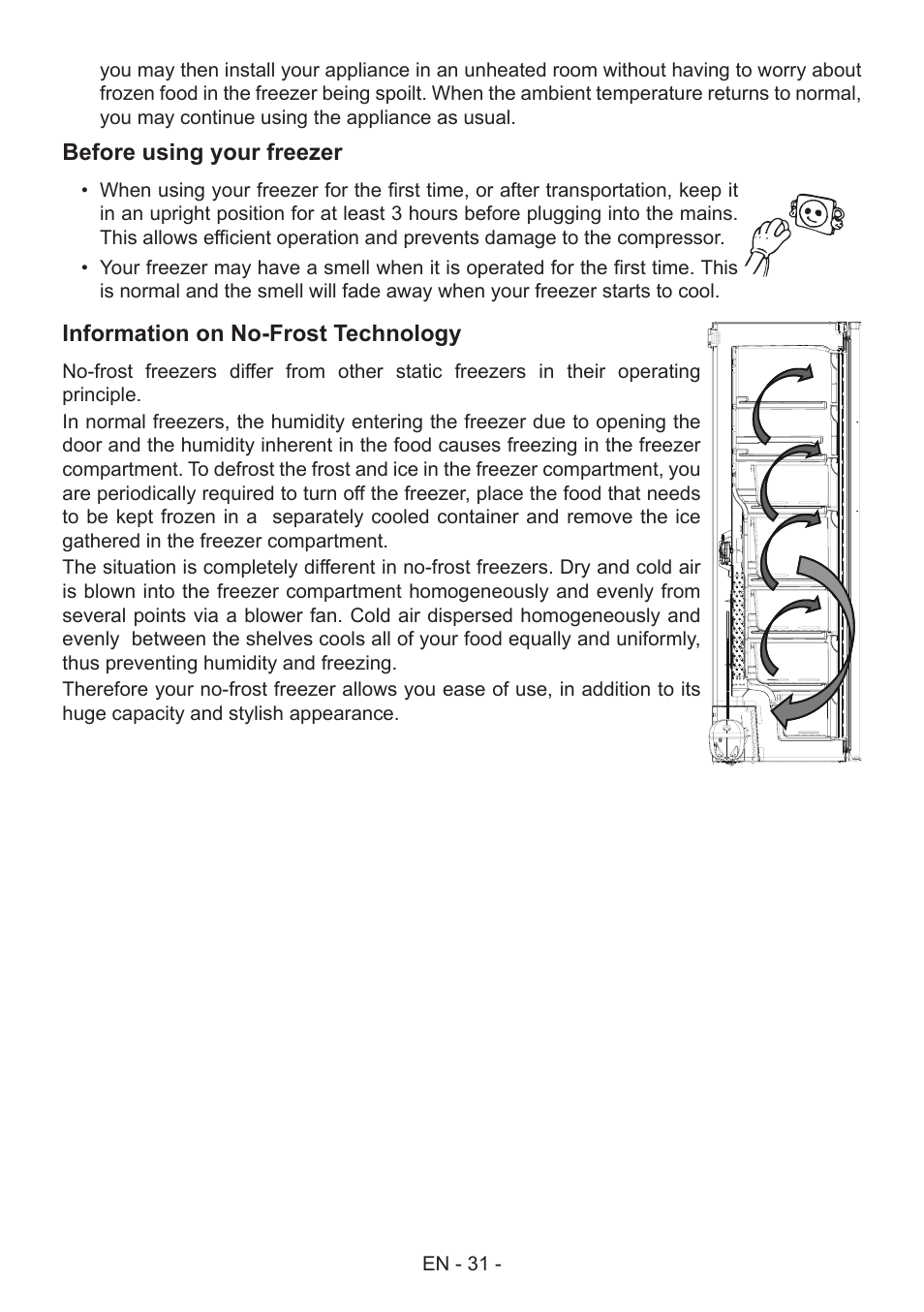 GRAM FS 481864 N (v)/1 User Manual | Page 32 / 122