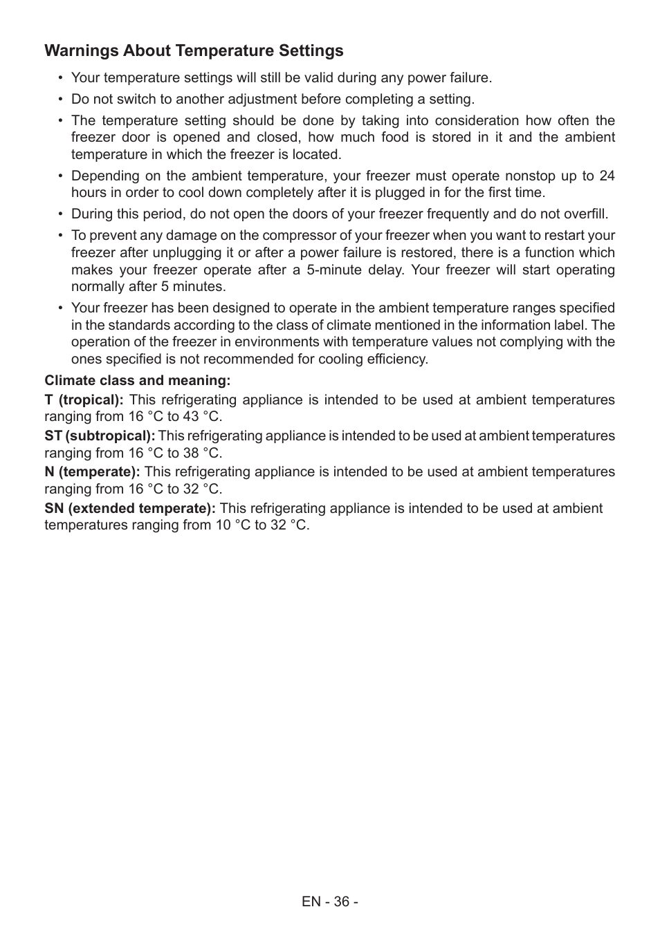 GRAM FS 481864 N (v)/1 User Manual | Page 37 / 122