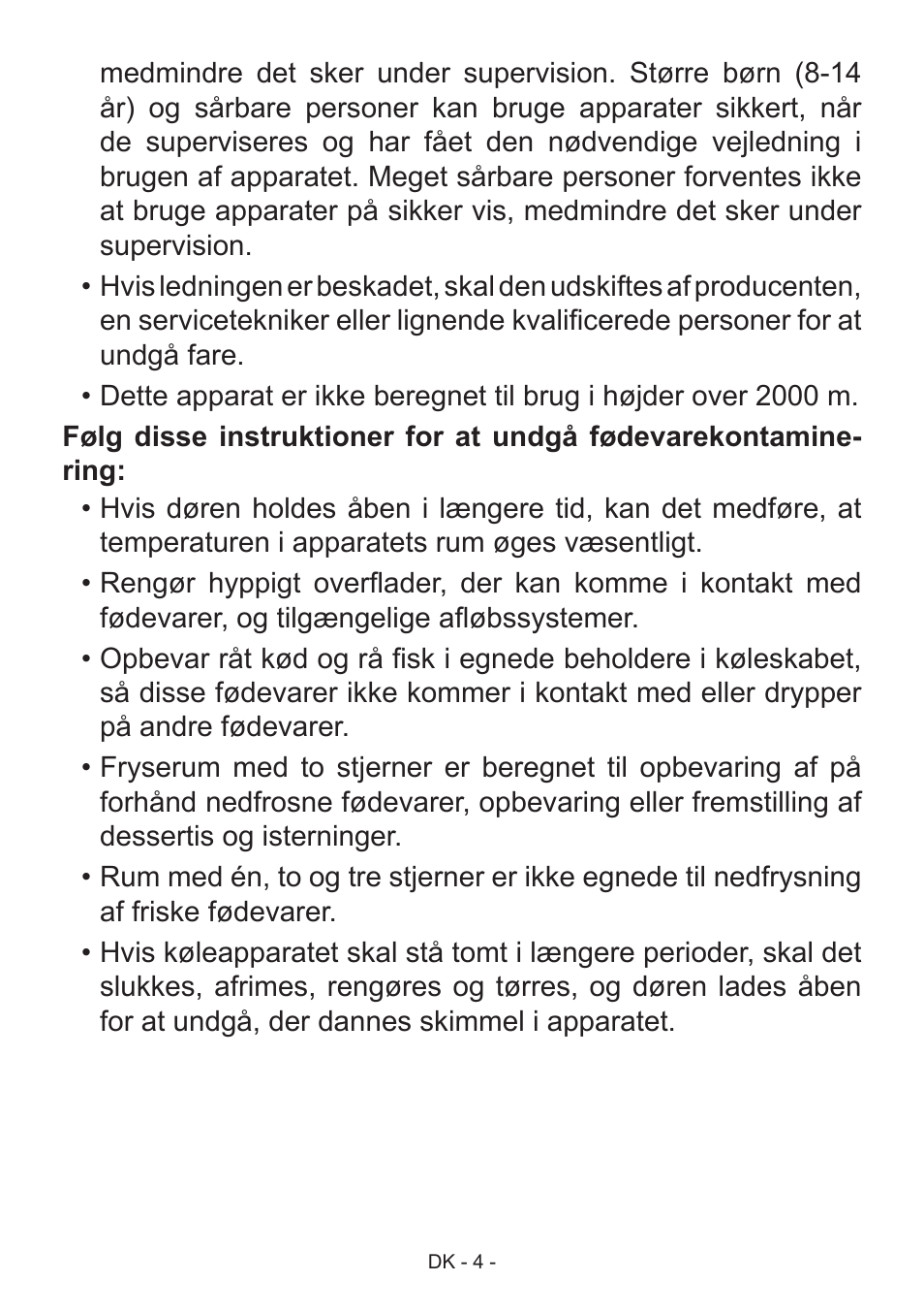 GRAM FS 481864 N (v)/1 User Manual | Page 5 / 122