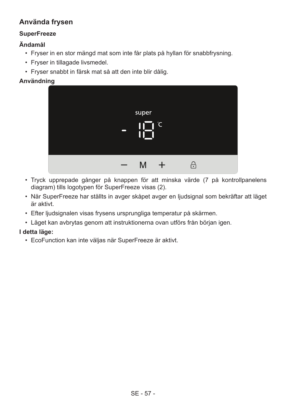 GRAM FS 481864 N (v)/1 User Manual | Page 58 / 122