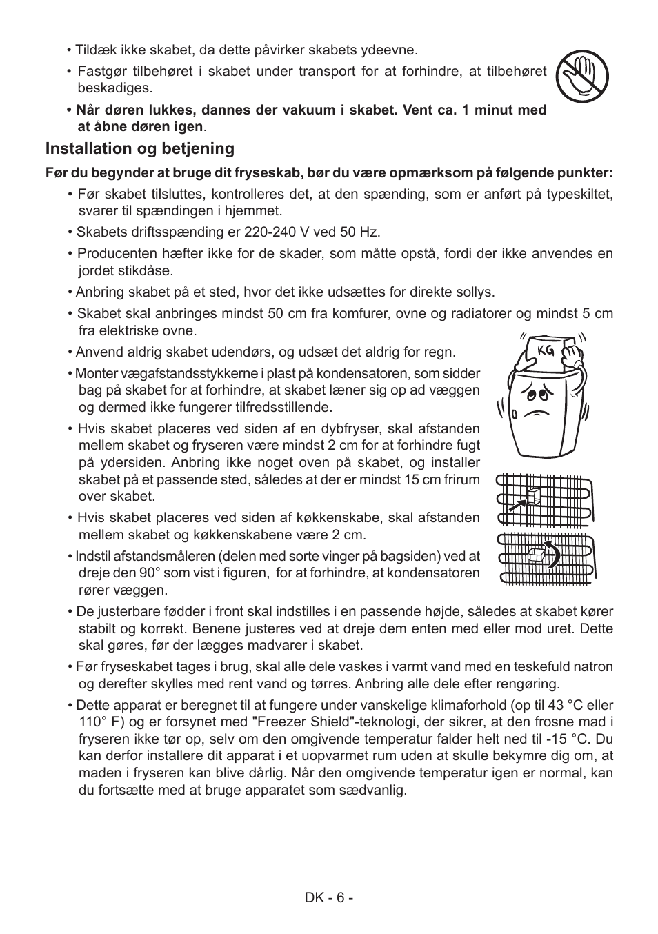 GRAM FS 481864 N (v)/1 User Manual | Page 7 / 122