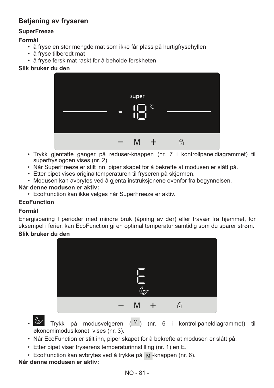 GRAM FS 481864 N (v)/1 User Manual | Page 82 / 122