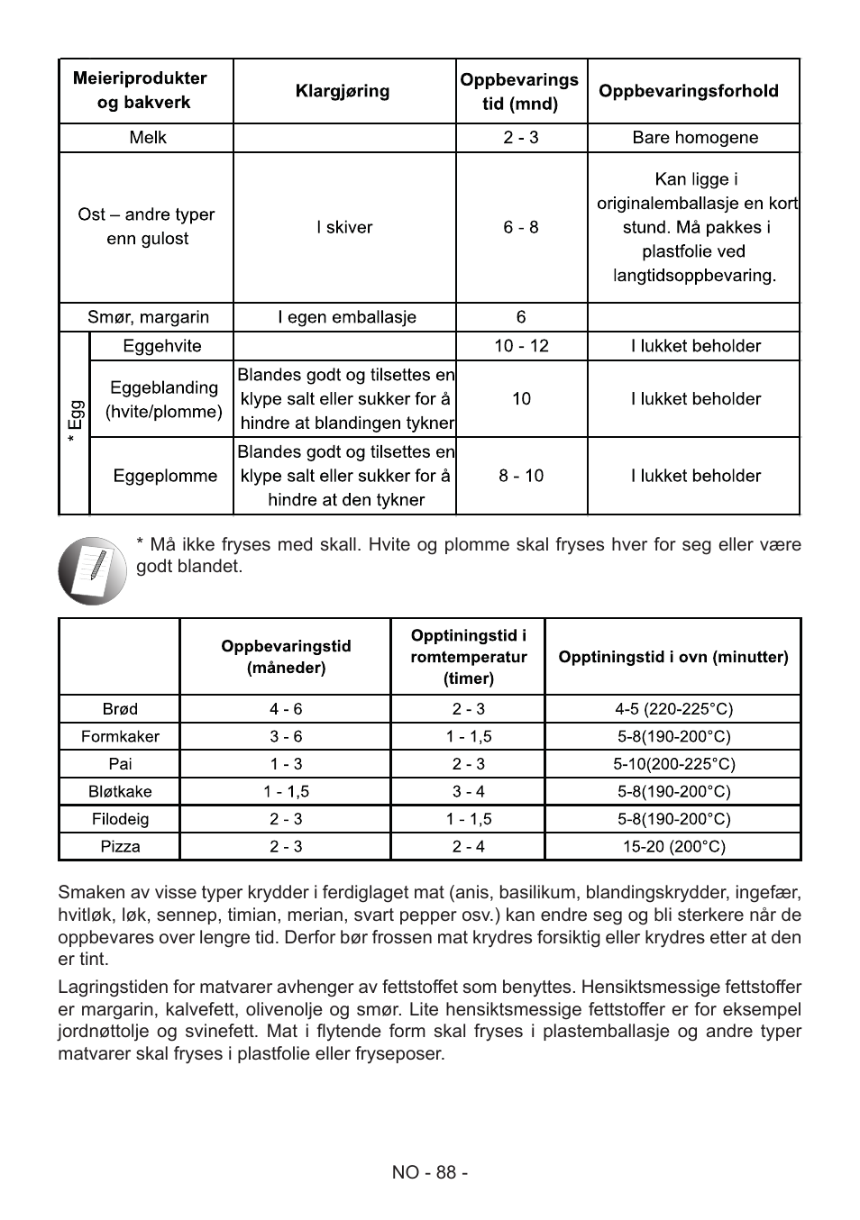 GRAM FS 481864 N (v)/1 User Manual | Page 89 / 122