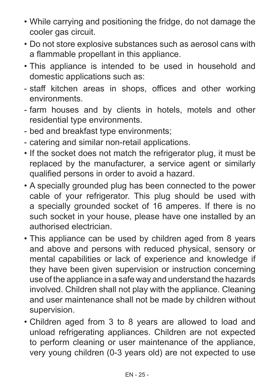 GRAM FS 441862 N (v)/1 User Manual | Page 27 / 112