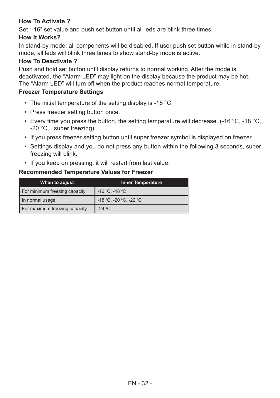 GRAM FS 441862 N (v)/1 User Manual | Page 34 / 112