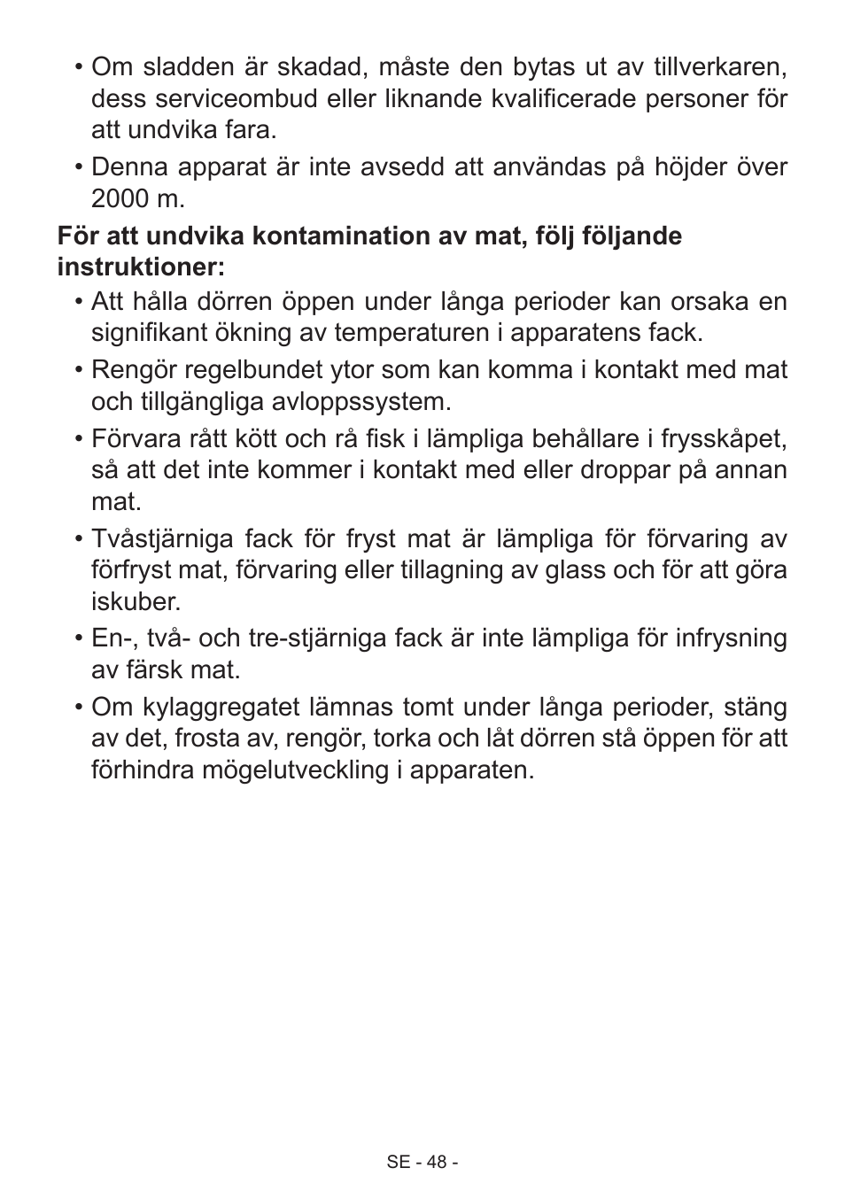 GRAM FS 441862 N (v)/1 User Manual | Page 50 / 112