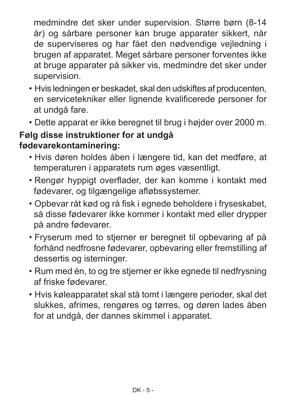 GRAM FS 441862 N (v)/1 User Manual | Page 7 / 112