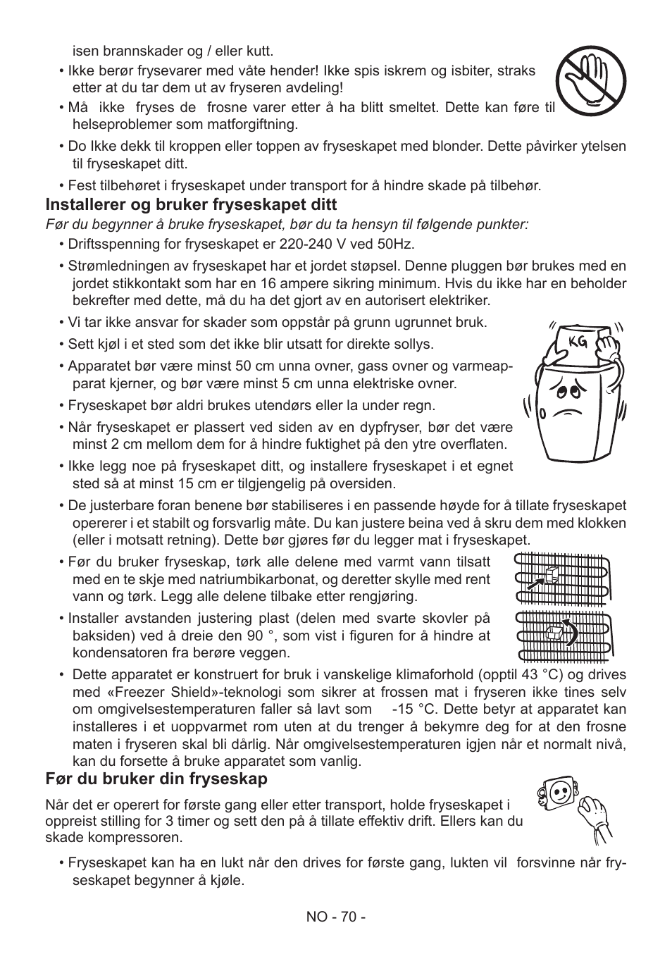 GRAM FS 441862 N (v)/1 User Manual | Page 72 / 112