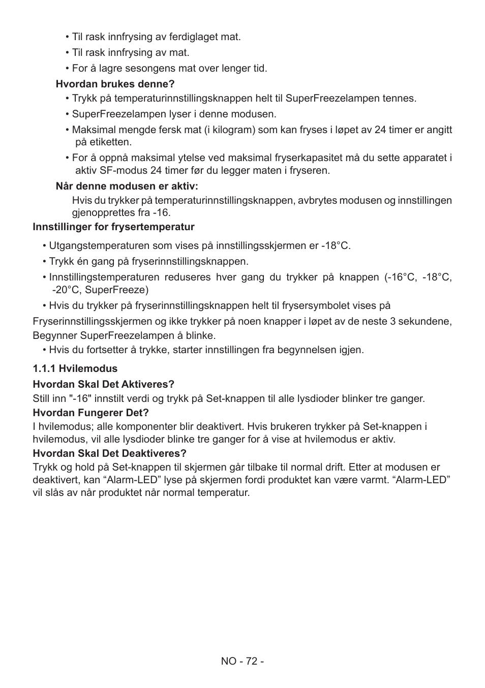 GRAM FS 441862 N (v)/1 User Manual | Page 74 / 112