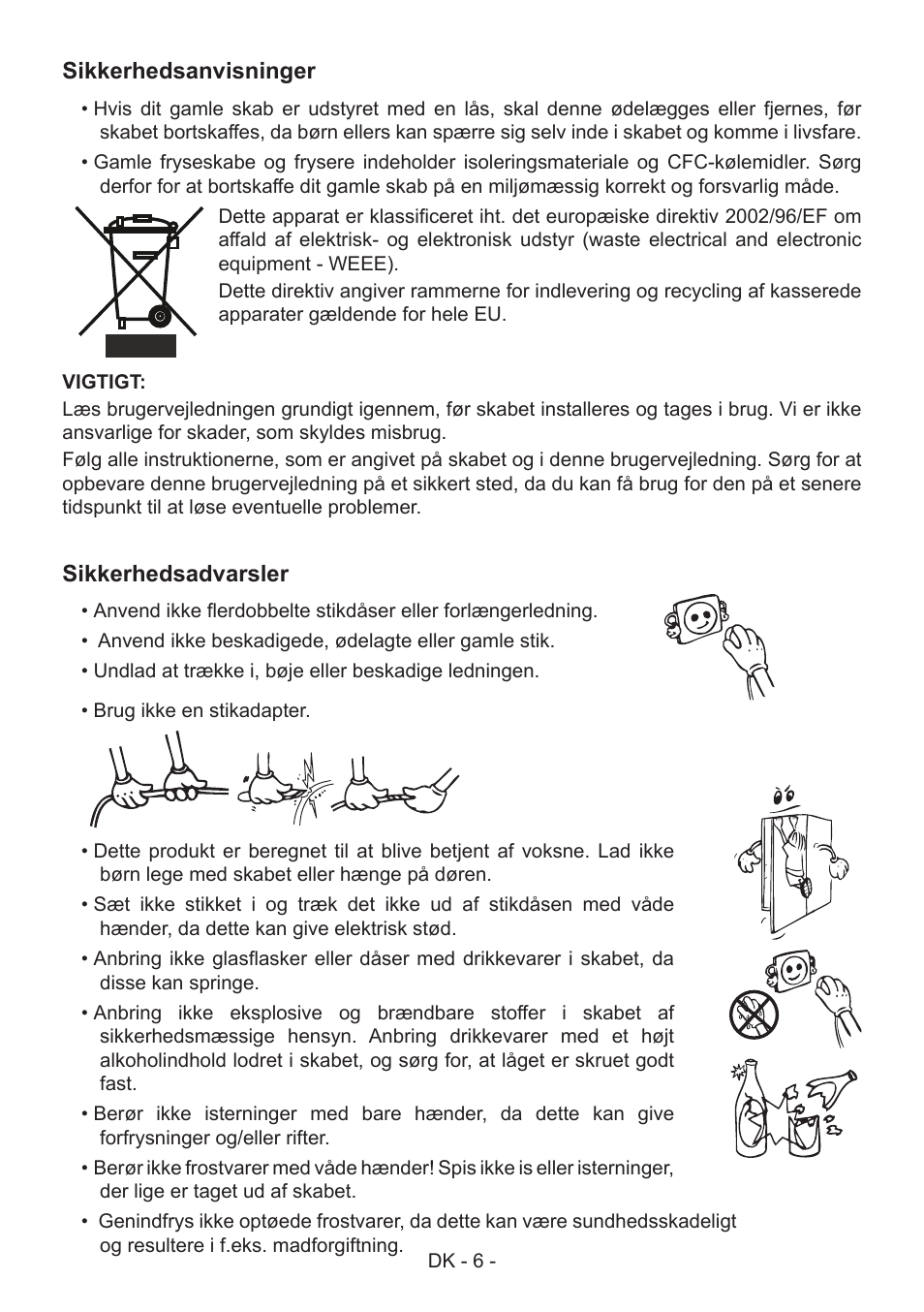 GRAM FS 441862 N (v)/1 User Manual | Page 8 / 112