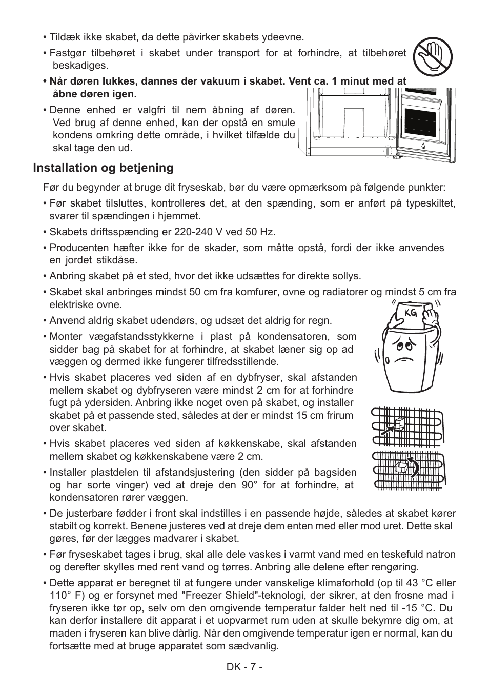 GRAM FS 441862 N (v)/1 User Manual | Page 9 / 112