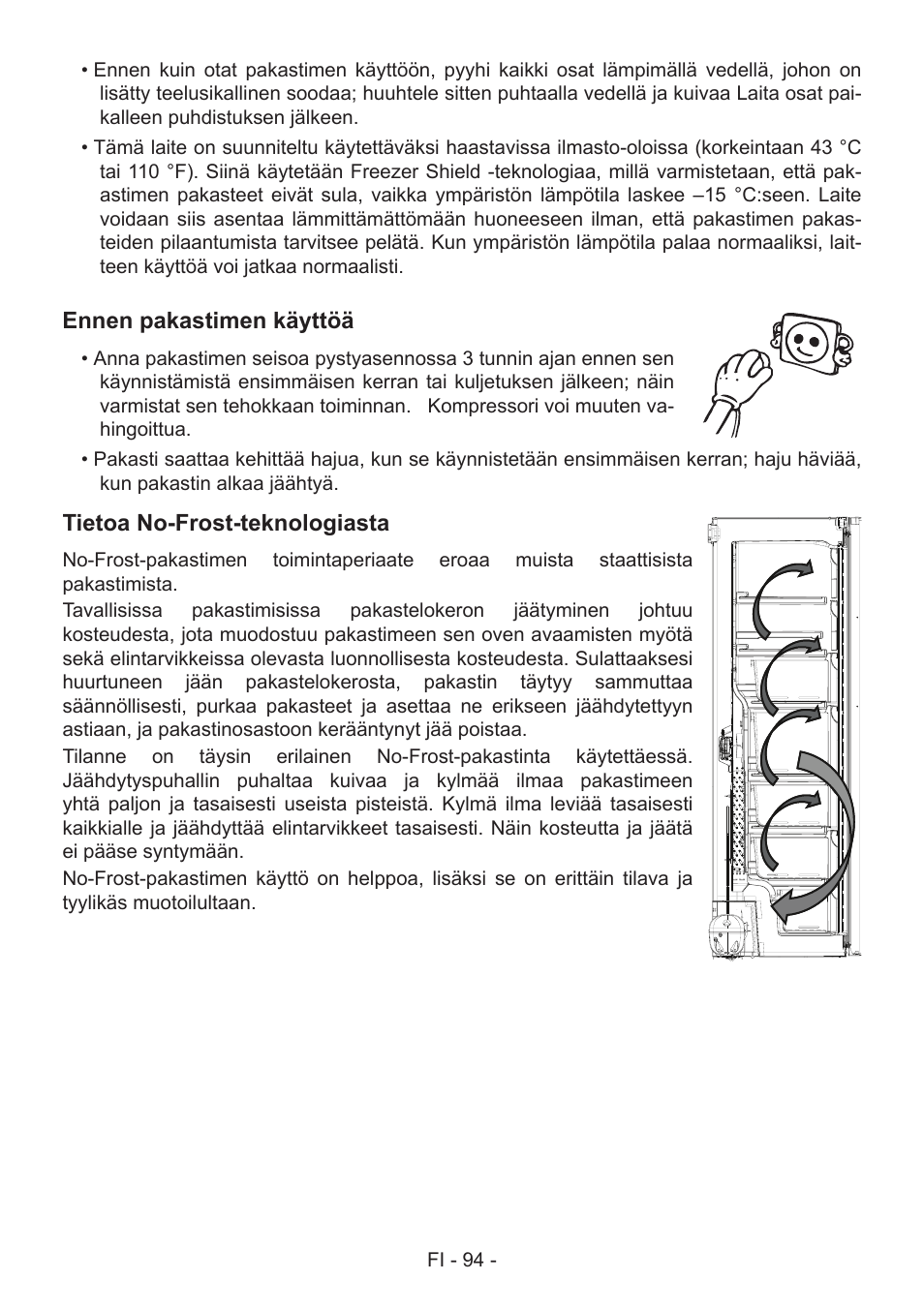 GRAM FS 441862 N (v)/1 User Manual | Page 96 / 112