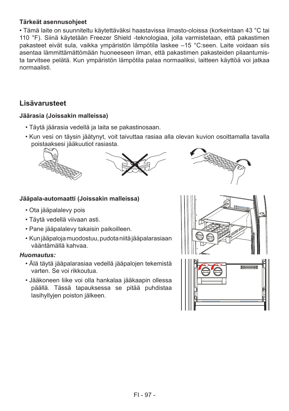 GRAM FS 441862 N (v)/1 User Manual | Page 99 / 112