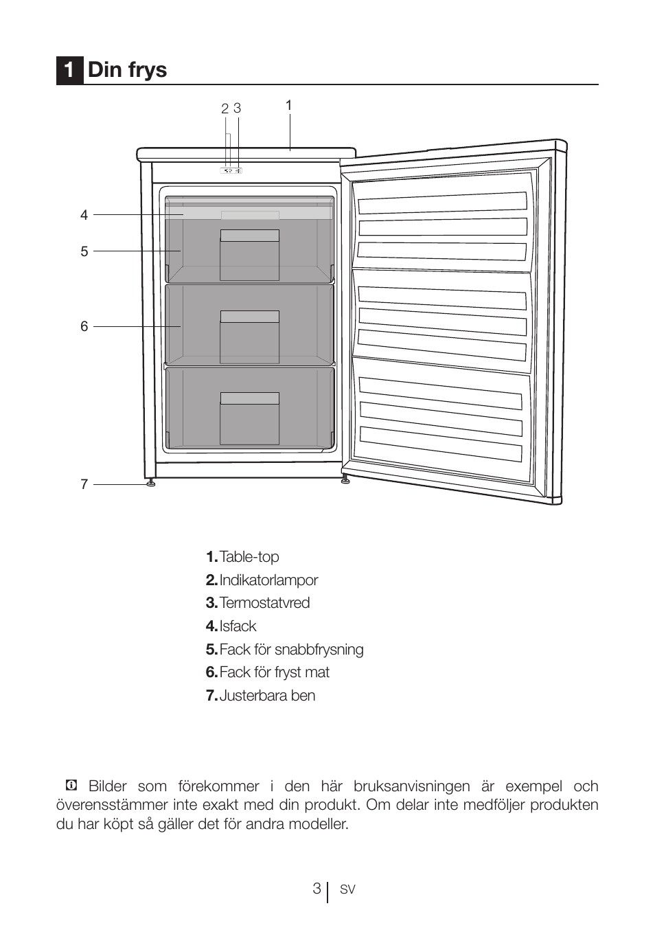 1din frys | GRAM FS 3105-90/1 User Manual | Page 44 / 105