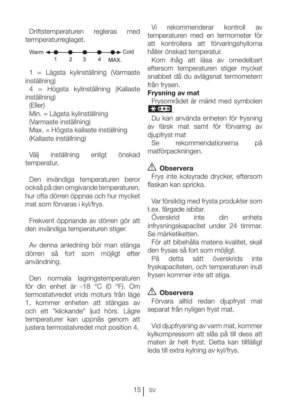 GRAM FS 3105-90/1 User Manual | Page 56 / 105