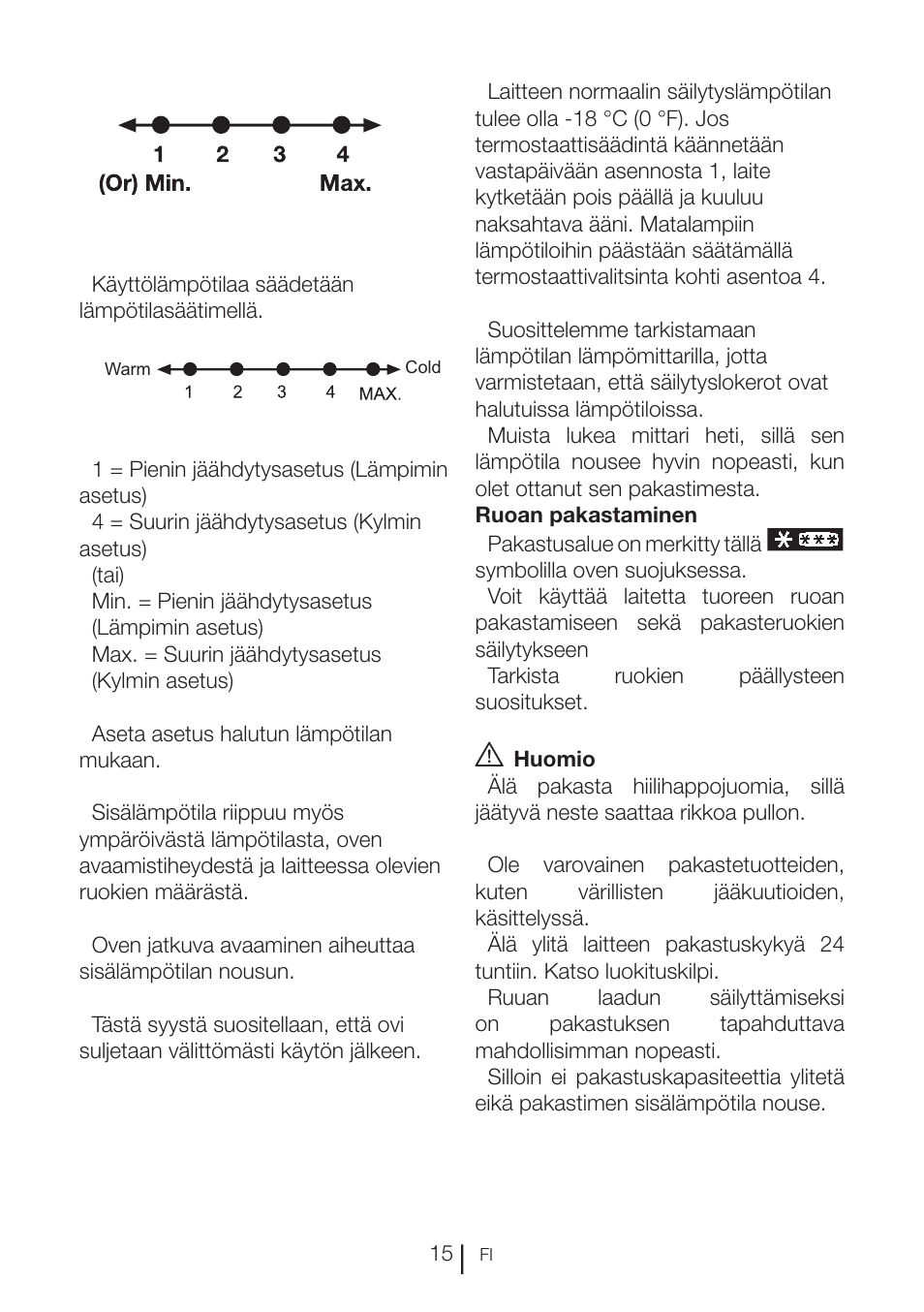 GRAM FS 3105-90/1 User Manual | Page 77 / 105