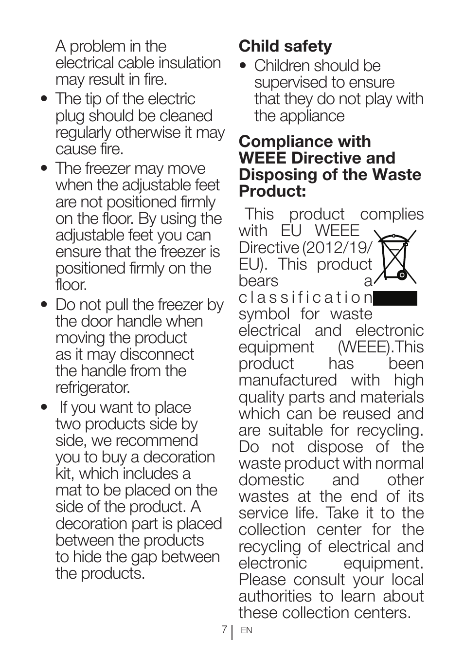 GRAM FS 3105-90/1 User Manual | Page 90 / 105