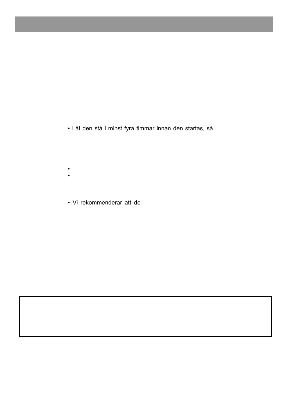 Bruksanvisning | GRAM FS 3125-90/1 User Manual | Page 22 / 52