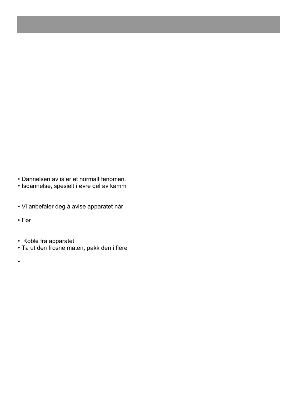 Bruksanvisning | GRAM FS 3125-90/1 User Manual | Page 33 / 52