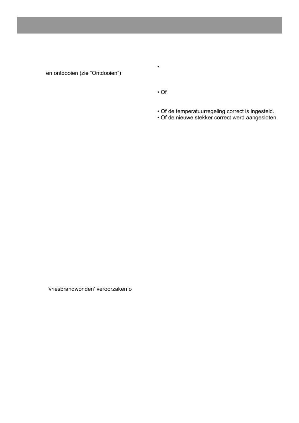 Gebruiksaanwijzing | GRAM FS 3125-90/1 User Manual | Page 48 / 52