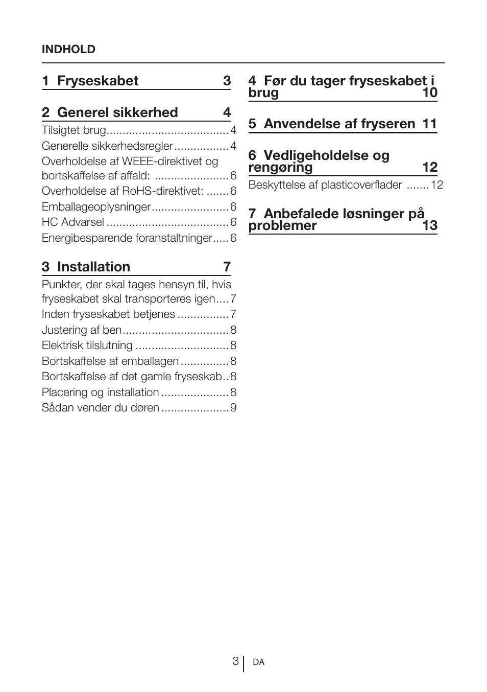 GRAM FS 3215-93/1 User Manual | Page 3 / 75