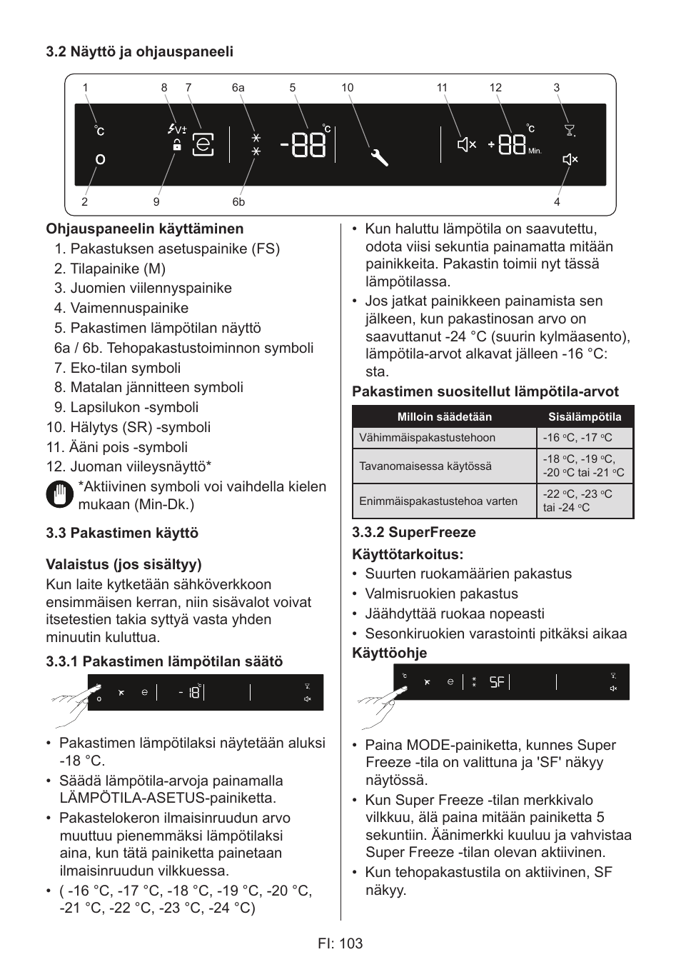 GRAM 49SF 4186 F User Manual | Page 104 / 116